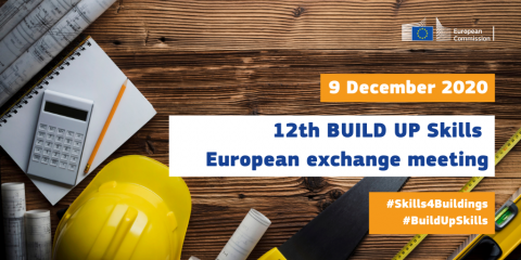 12th BUILD UP Skills European exchange meeting – Online meeting  9 December 2020