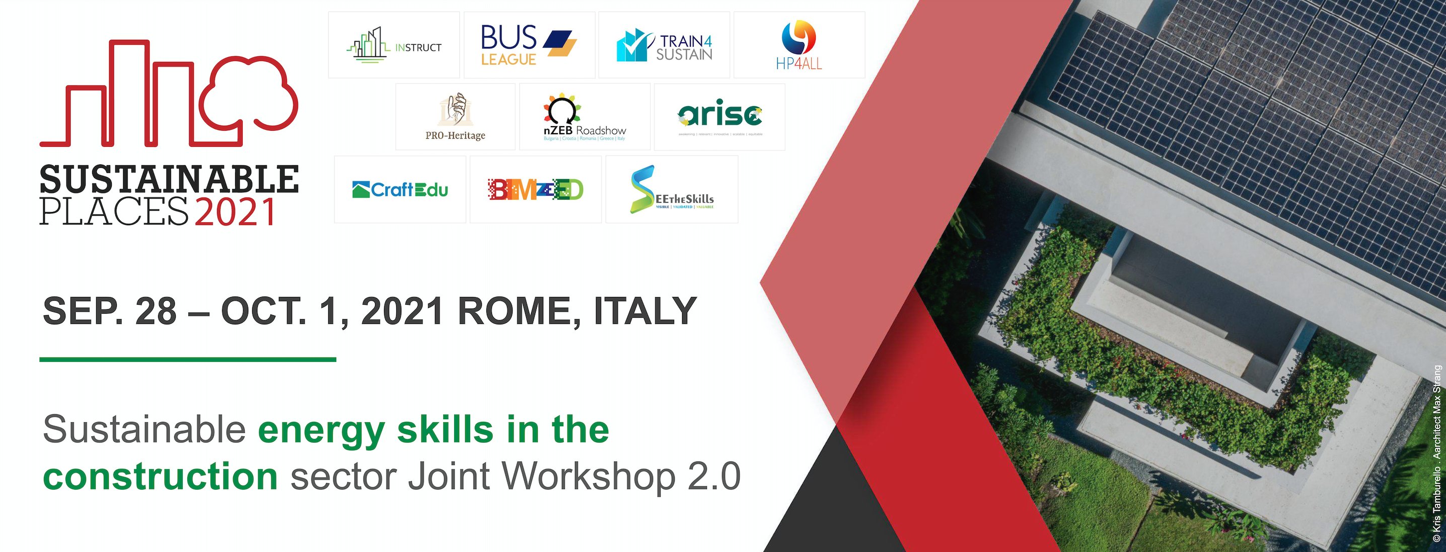 Workshop announcement: Sustainable Energy Skills in the Construction Sector 2.0
